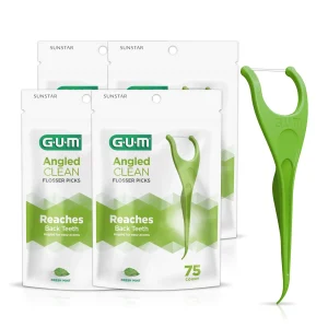 GUM Angled Floss Picks, Perfe Count for Tight Teeth